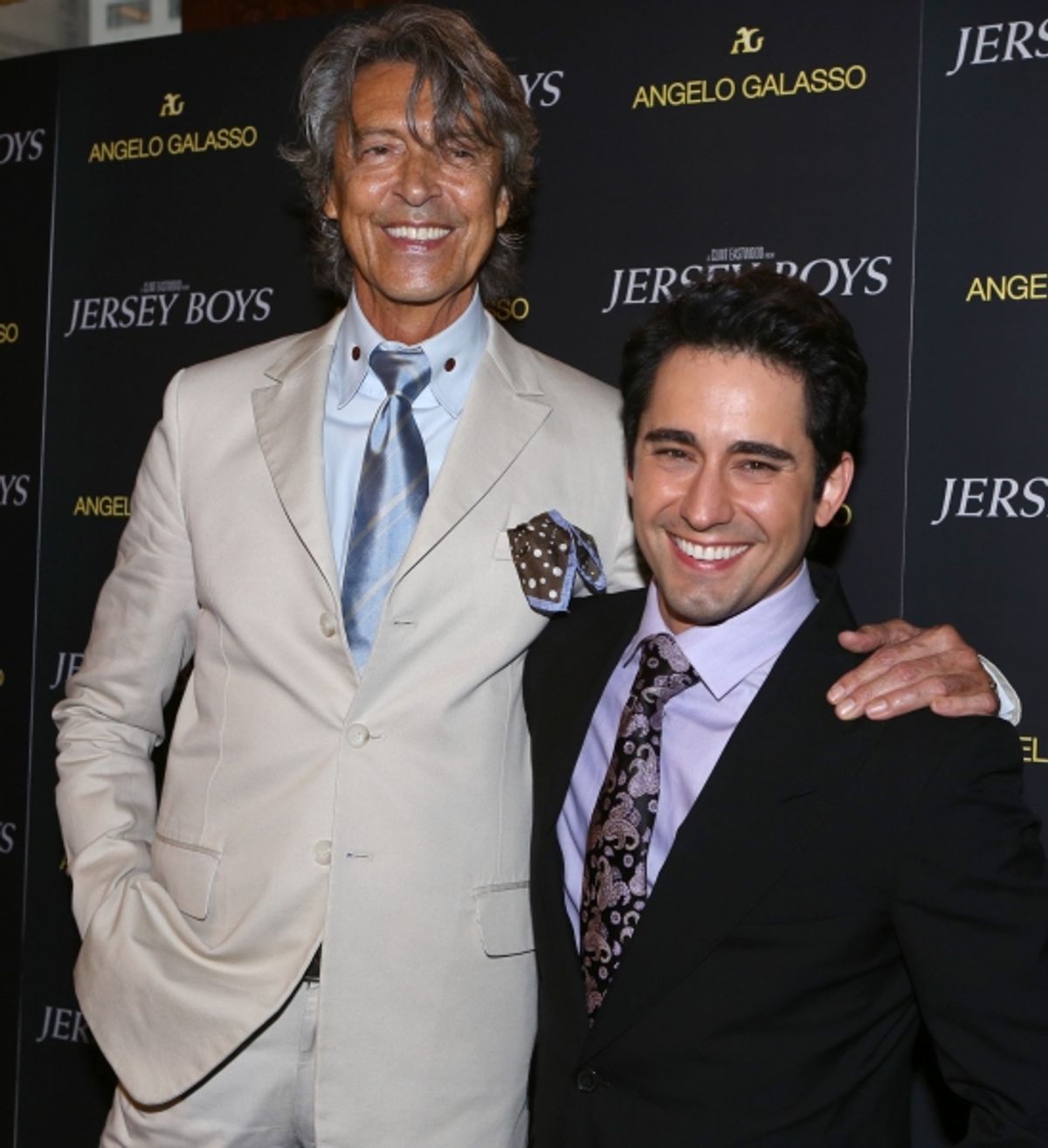Tommy Tune and John Lloyd Young   at 