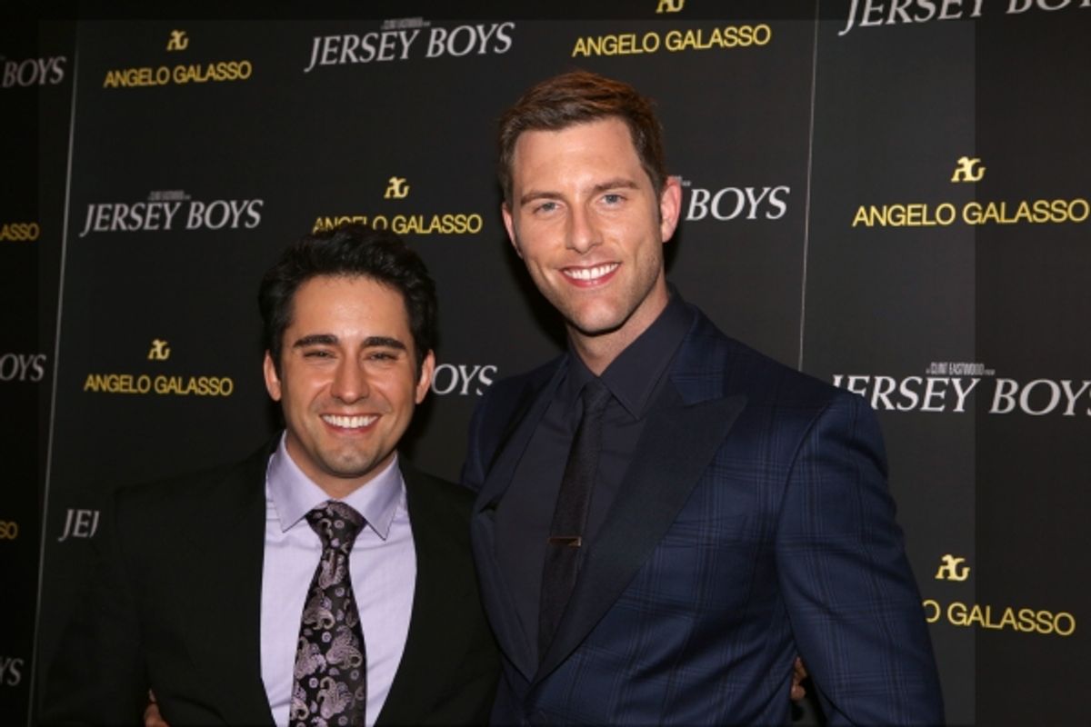 John Lloyd Young and Michael Lomenda  at 