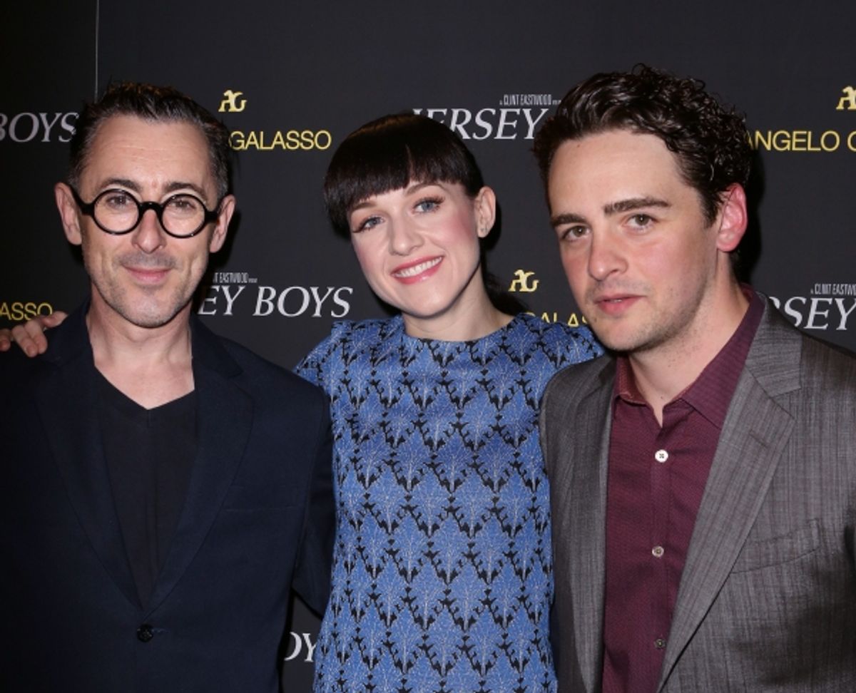 Alan Cumming, Lena Hall and Vincent Piazza at 