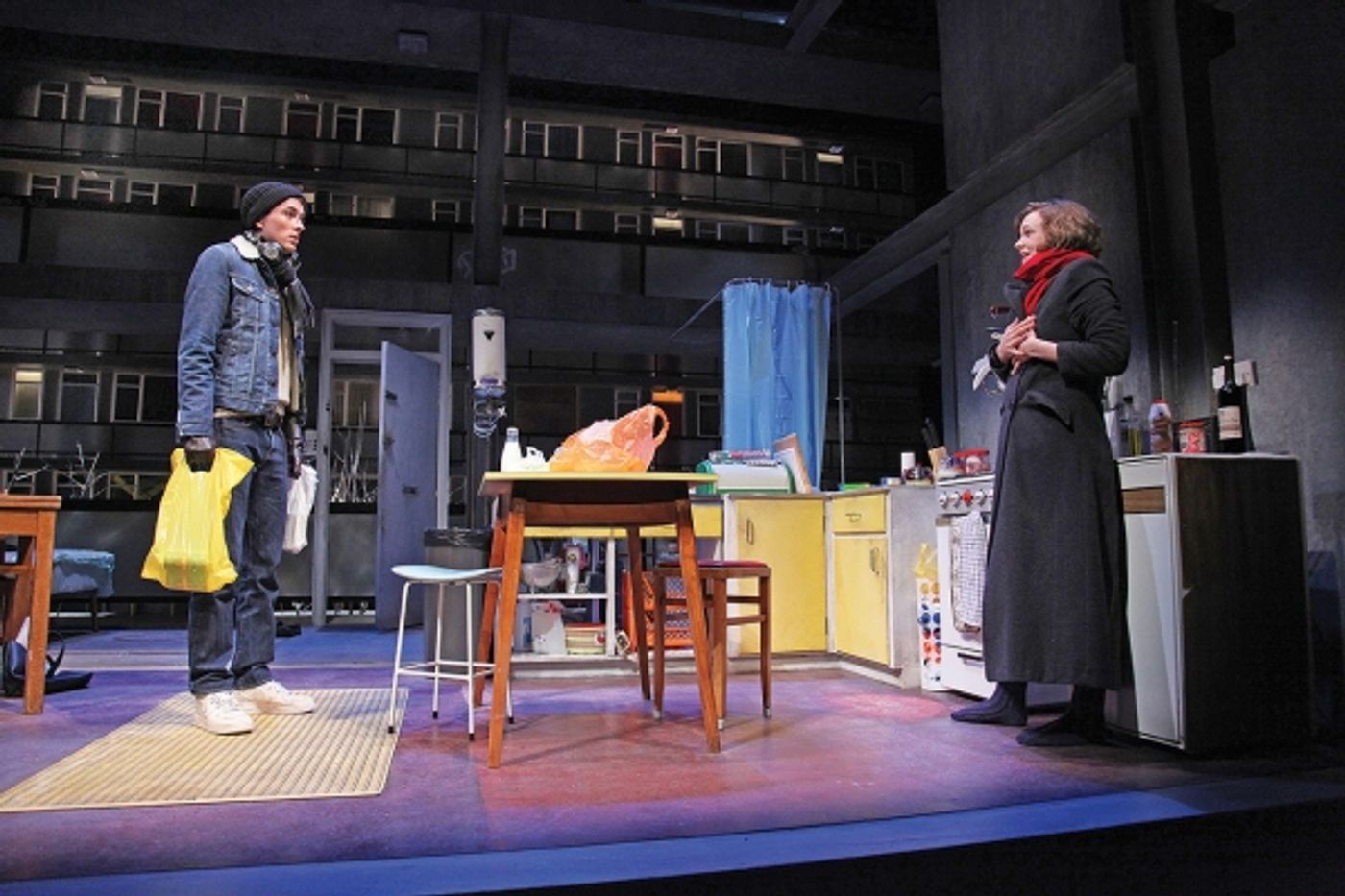 Photo Flash: First Look at Carey Mulligan, Bill Nighy & Matthew Beard in SKYLIGHT at Wyndham's Theatre  Image