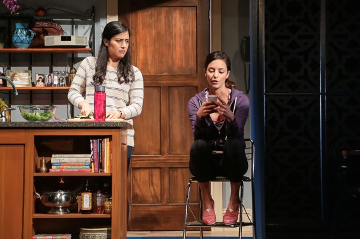 Nadine Malouf, Tala Ashe at 