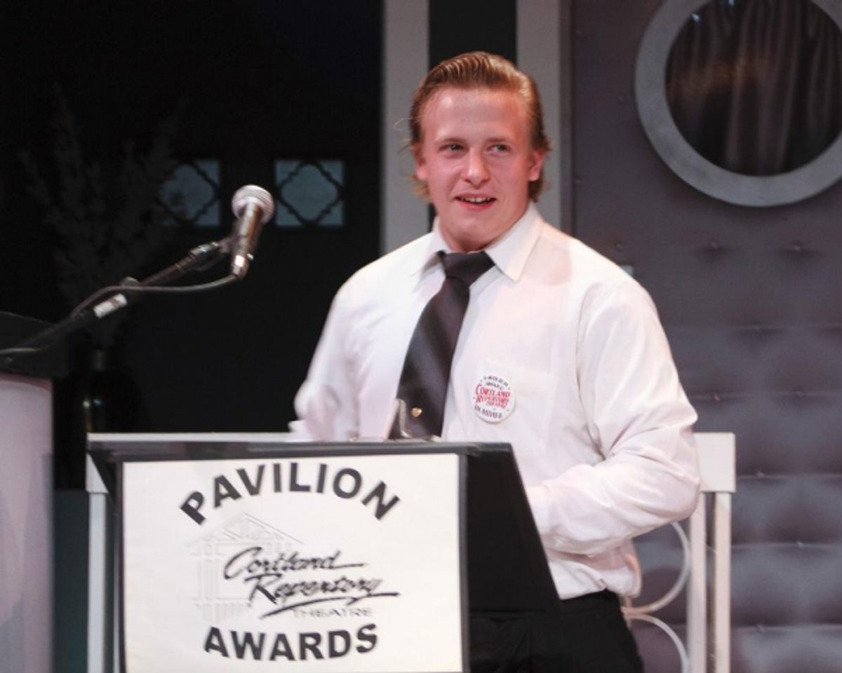 Best Leading Actor in a Musical David Perfetti from Homer. at 