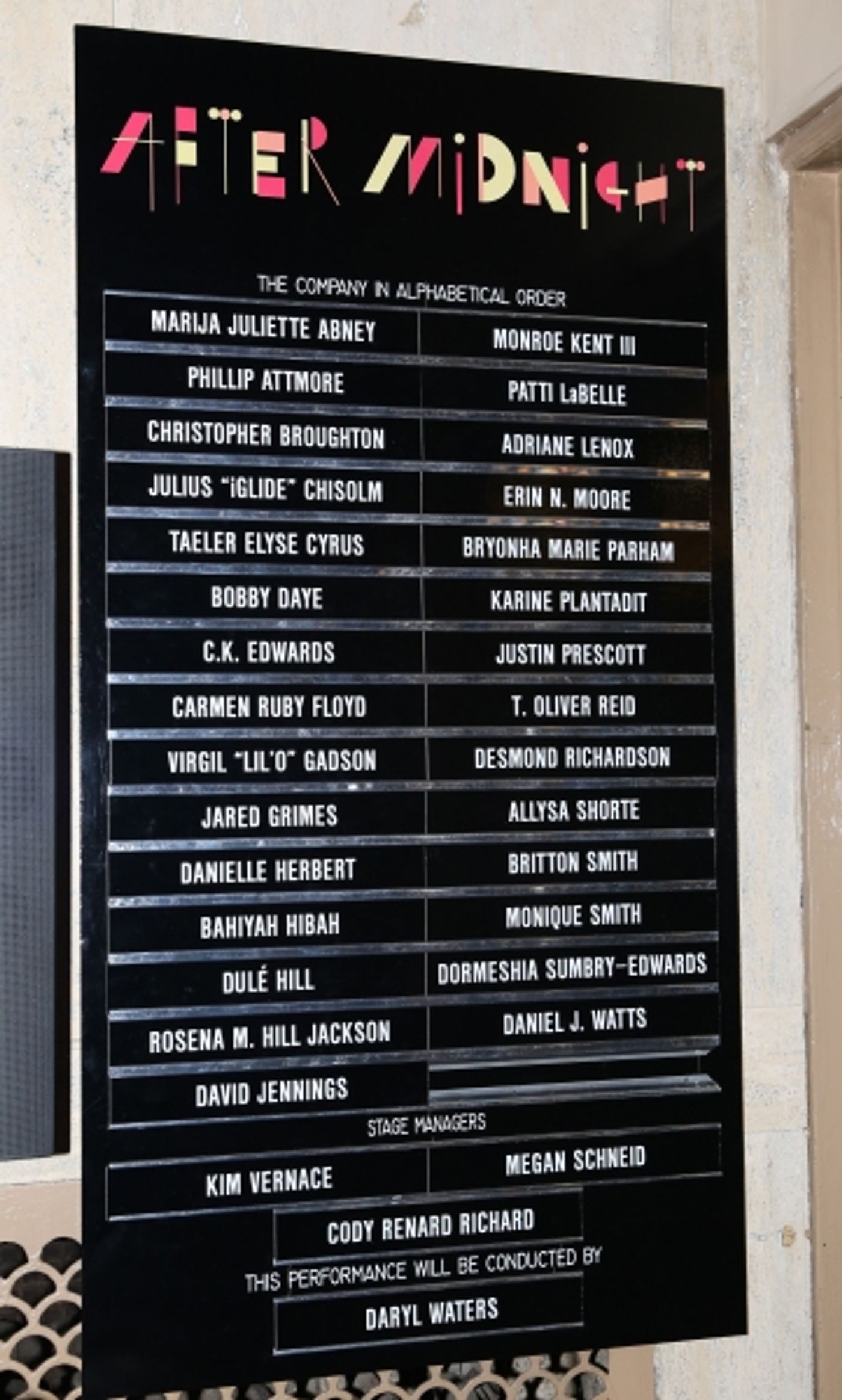 Photo Coverage: Patti LaBelle Takes First Bows in Broadway's AFTER MIDNIGHT!  Image