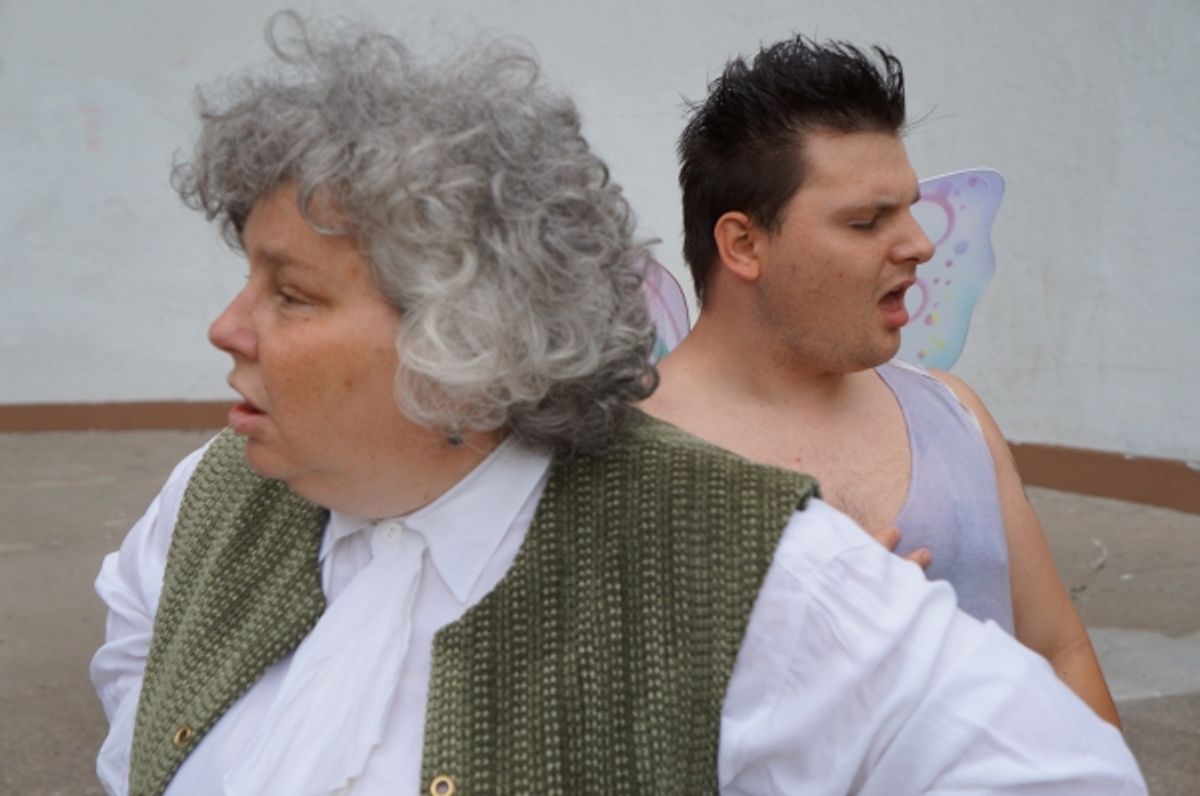 Maria Scipione (Snug), Casey Sens (Snug Fairy) at 