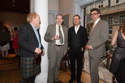 Jimmy Yuill, Richard Easton, Sir Kenneth Branagh, and Michael Sexton  Photo