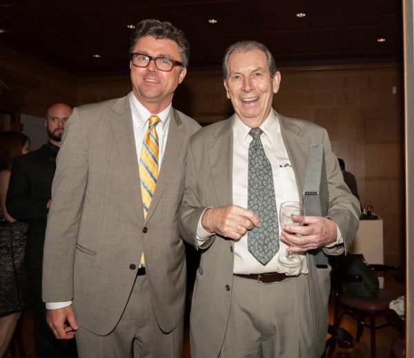 Richard Easton and Michael Sexton Photo