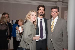 Lily Rabe, Hamish Linklater, and Michael Sexton Photo