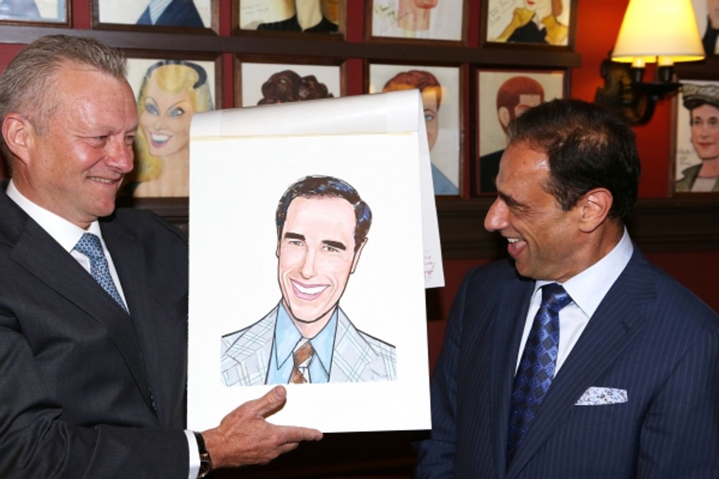 Photo Coverage: Producer Hal Luftig Unveils Sardi's Caricature!  Image
