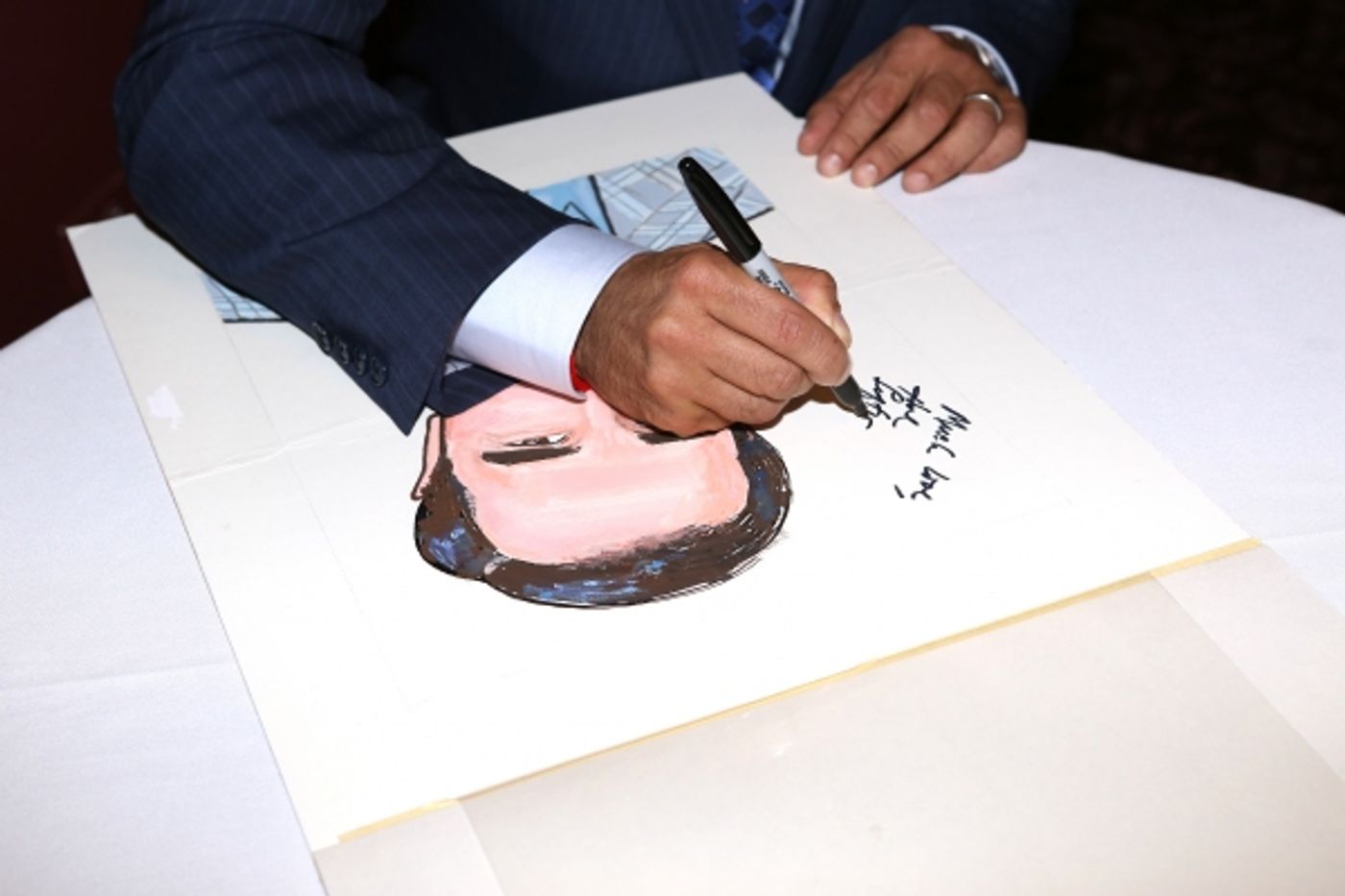 Photo Coverage: Producer Hal Luftig Unveils Sardi's Caricature!  Image