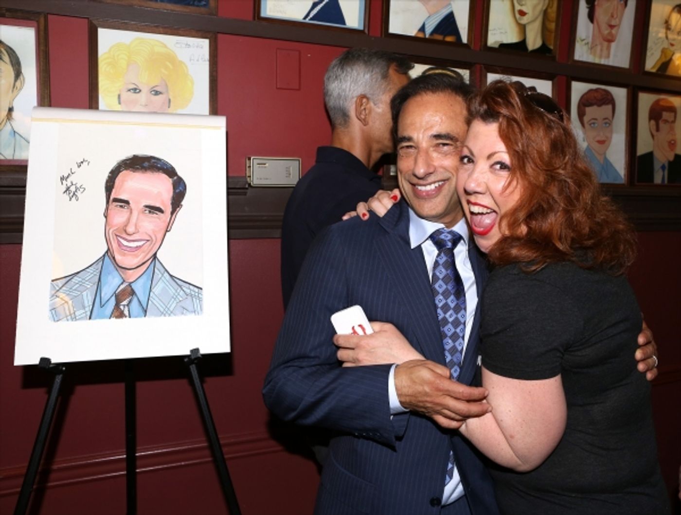 Photo Coverage: Producer Hal Luftig Unveils Sardi's Caricature!  Image