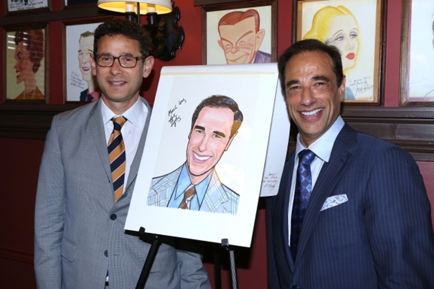 Photo Coverage: Producer Hal Luftig Unveils Sardi's Caricature!  Image