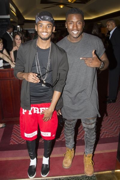 Rough Copy band members Joseph Thomas and Kazeem Ajobe Photo