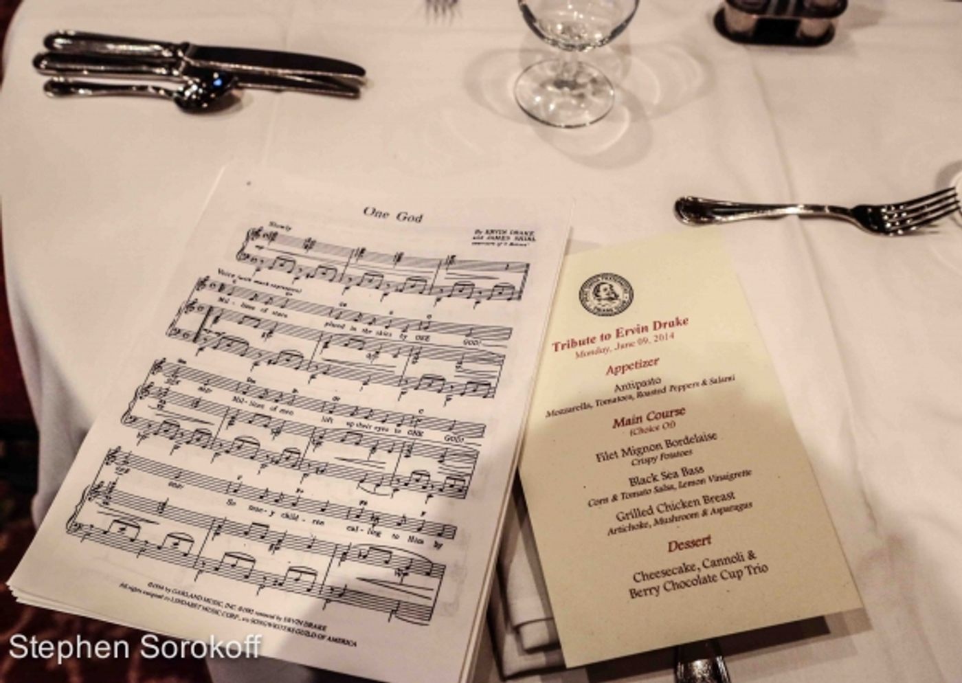 Photo Coverage: The Friars Club Presents AN EVENING WITH ERVIN DRAKE  Image