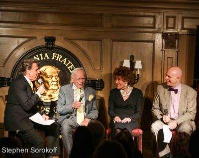 Bill Boggs, Ervin Drake, Edith Drake, Will Friedwald Photo