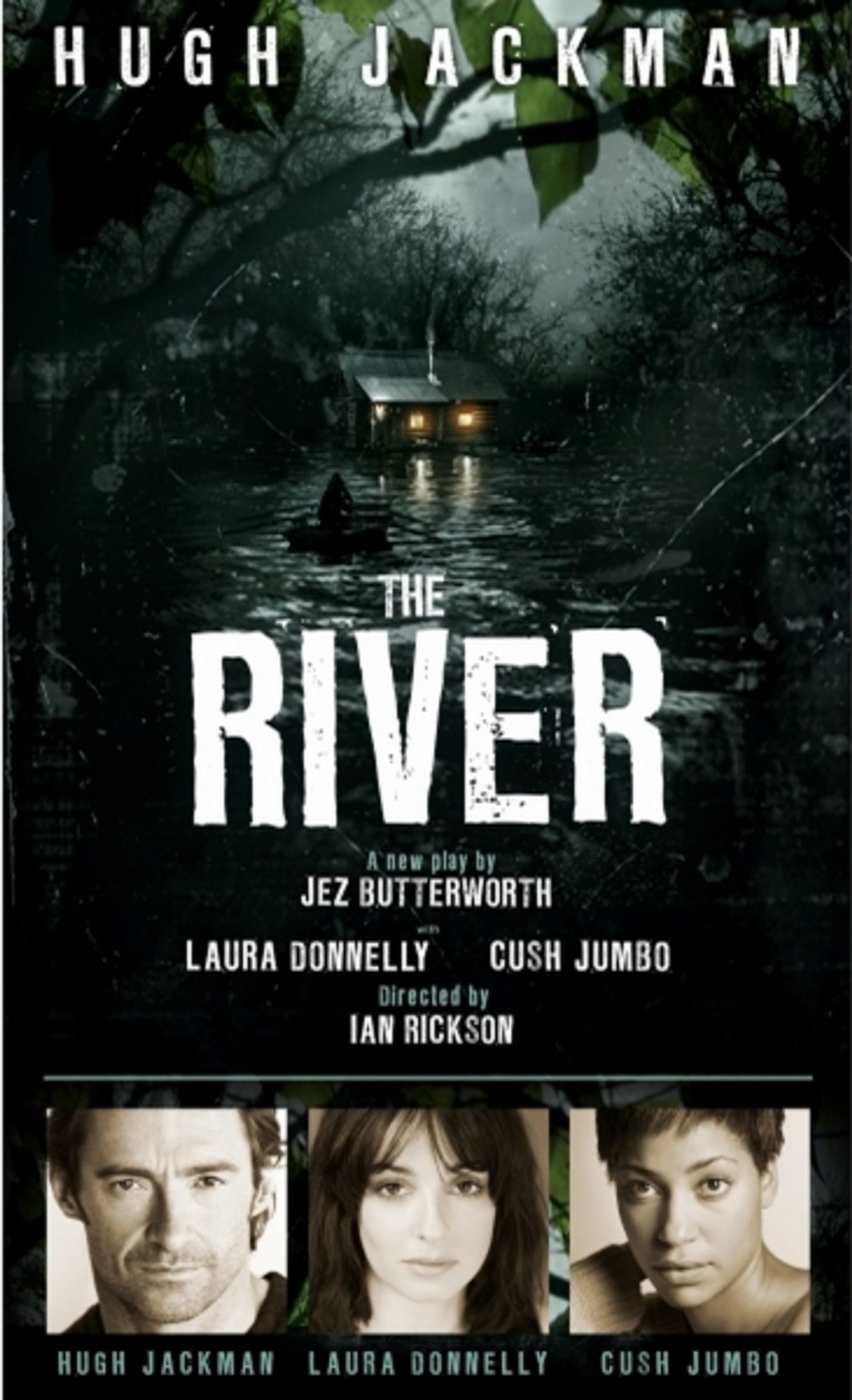 Photo Flash: Artwork for Broadway's THE RIVER with Hugh Jackman Revealed  Image