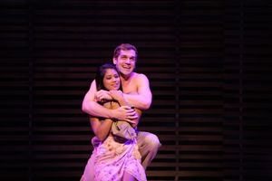 Lt. Cable (Ryan Vasquez) sings ''Younger Than Springtime'' to Liat (Shea Renne) @ BroadwayWorld Lt. Cable (Ryan Vasquez) sings ''Younger Than Springtime'' to Liat (Shea Renne) Photo