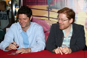 Tom Kitt and Anthony Rapp Photo