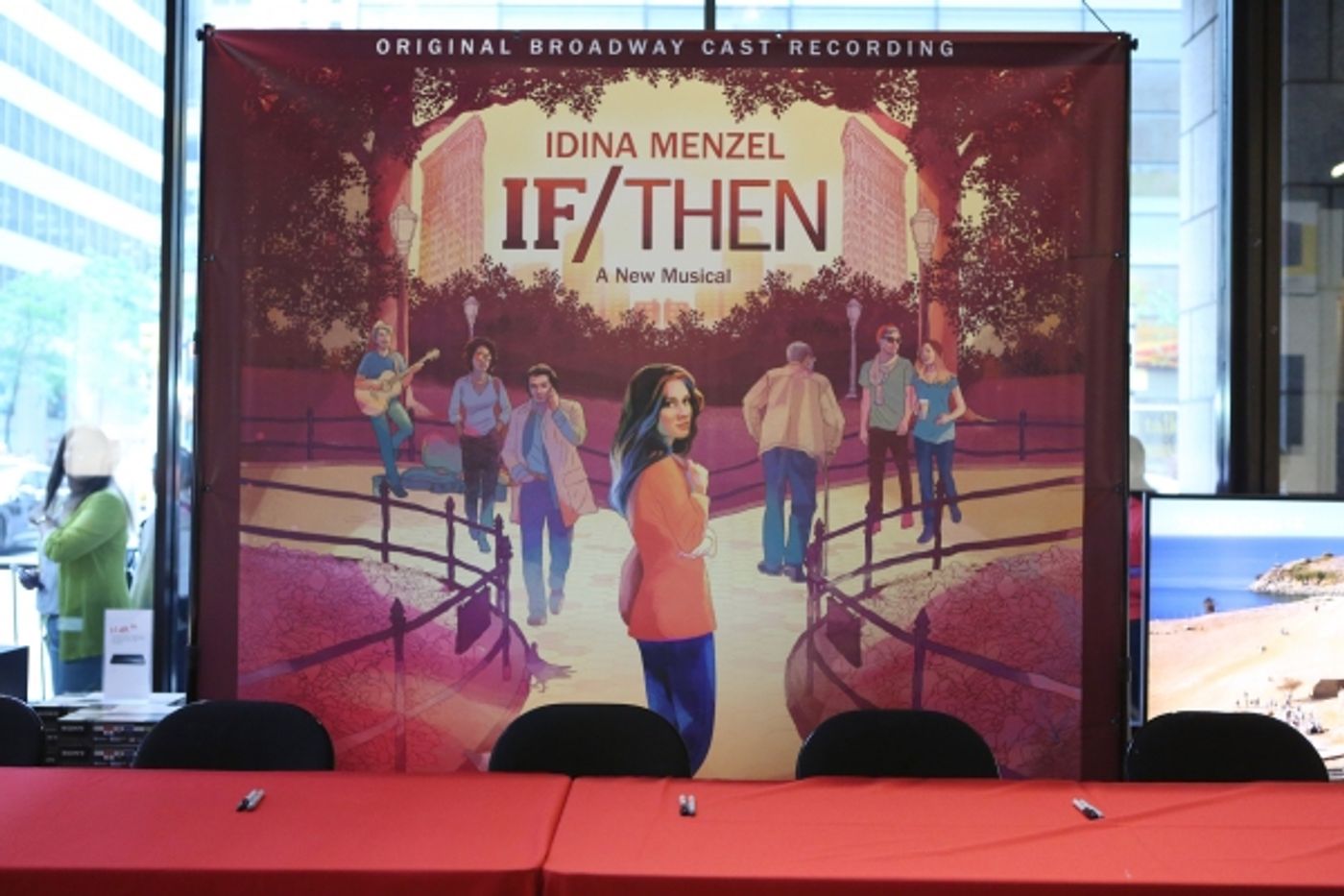 Photo Coverage: Idina Menzel, LaChanze, Anthony Rapp & More Celebrate IF/THEN Cast Album Release at Sony Store Photo Coverage: Idina Menzel, LaChanze, Anthony Rapp & More Celebrate IF/THEN Cast Album Release at Sony Store Image