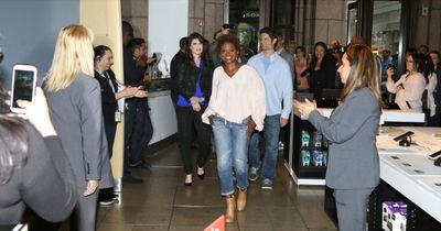 LaChanze, Idina Menzel and Tom Kitt Photo