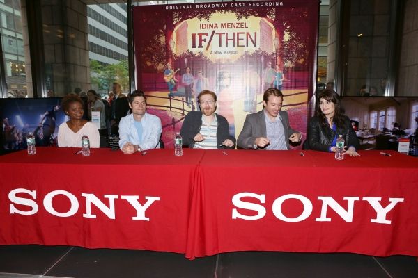 Photos: Idina Menzel, LaChanze, Anthony Rapp & More Celebrate IF/THEN Cast Album Release at Sony Store — photo 16 of 57