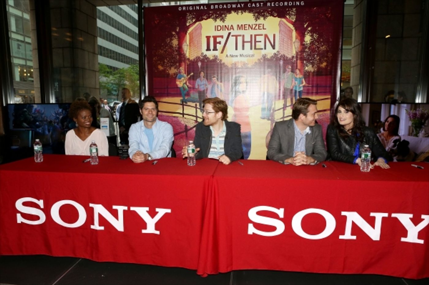 Photo Coverage: Idina Menzel, LaChanze, Anthony Rapp & More Celebrate IF/THEN Cast Album Release at Sony Store Photo Coverage: Idina Menzel, LaChanze, Anthony Rapp & More Celebrate IF/THEN Cast Album Release at Sony Store Image