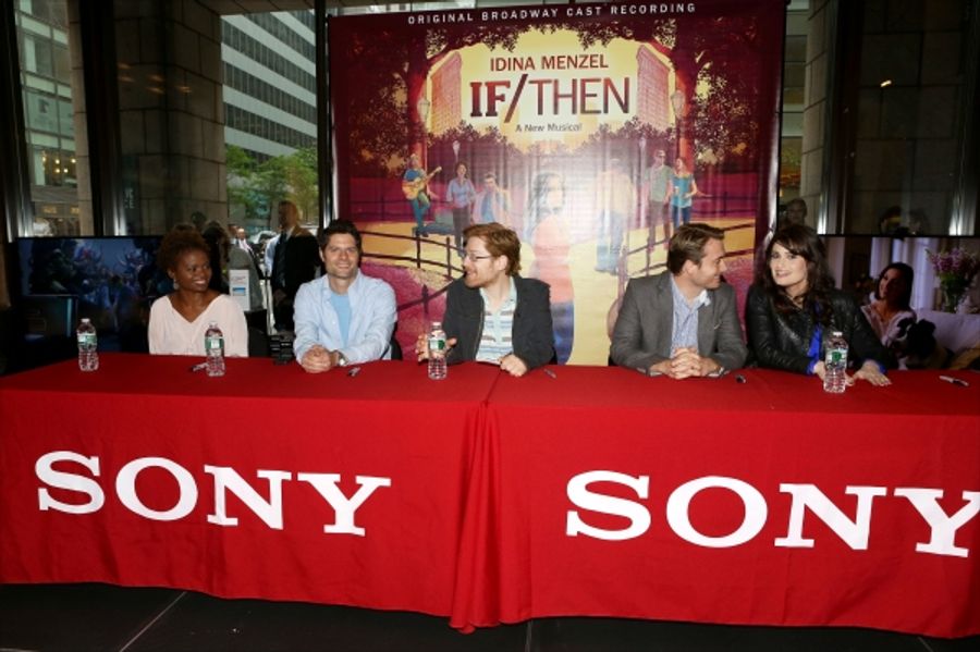 Photo Coverage: Idina Menzel, LaChanze, Anthony Rapp & More Celebrate IF/THEN Cast Album Release at Sony Store Image