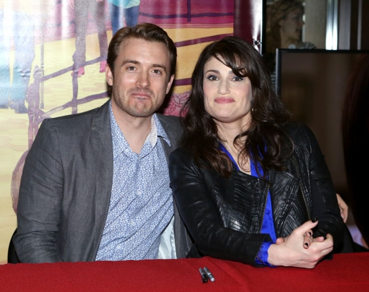 James Snyder and Idina Menzel at 