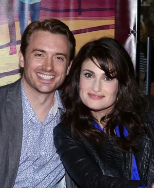 James Snyder and Idina Menzel Photo