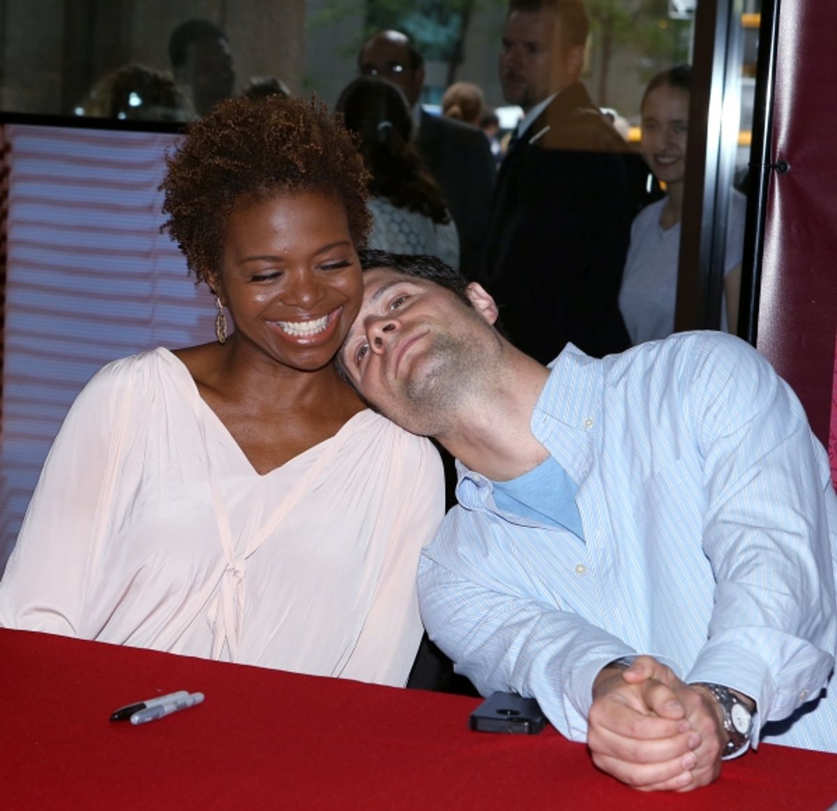 LaChanze and Tom Kitt at 