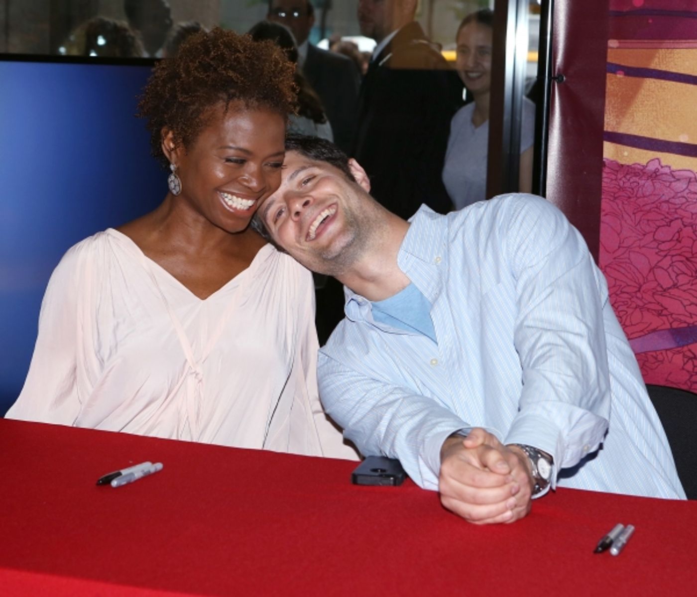 Photo Coverage: Idina Menzel, LaChanze, Anthony Rapp & More Celebrate IF/THEN Cast Album Release at Sony Store Photo Coverage: Idina Menzel, LaChanze, Anthony Rapp & More Celebrate IF/THEN Cast Album Release at Sony Store Image