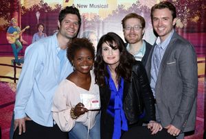 Tom Kitt, LaChanze, Idina Menzel, Anthony Rapp and James Snyder Photo