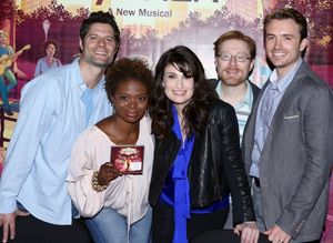 Tom Kitt, LaChanze, Idina Menzel, Anthony Rapp and James Snyder Photo