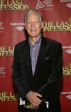 Actor Richard Chamberlain poses during the arrivals for the opening night performance of ''The Last Confession'' at the Center Theatre Group/Ahmanson Theatre on Wednesday, June 11, 2014, in Los Angeles, Calif. (Photo by Ryan Miller/Capture Imaging) @ BroadwayWorld Actor Richard Chamberlain poses during the arrivals for the opening night performance Photo