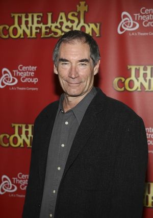 Actor Timothy Dalton poses during the arrivals for the opening night performance of ''The Last Confession'' at the Center Theatre Group/Ahmanson Theatre on Wednesday, June 11, 2014, in Los Angeles, Calif. (Photo by Ryan Miller/Capture Imaging) @ BroadwayWorld Actor Timothy Dalton poses during the arrivals for the opening night performance of ' Photo