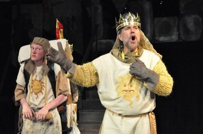COLEMAN HAGERMAN (Patsy) and STEVE TARRY (Arthur) Photo
