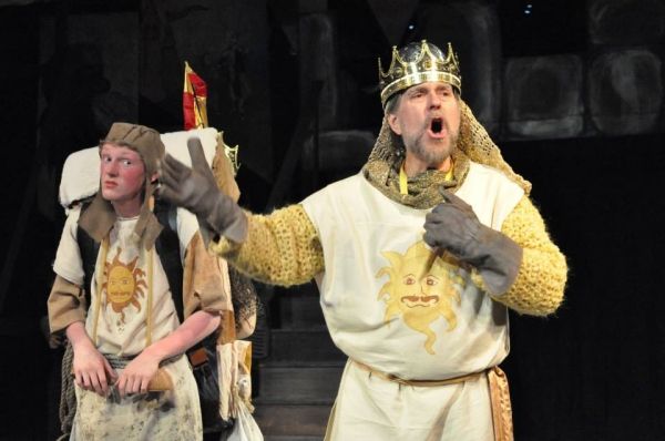 COLEMAN HAGERMAN (Patsy) and STEVE TARRY (Arthur) Photo