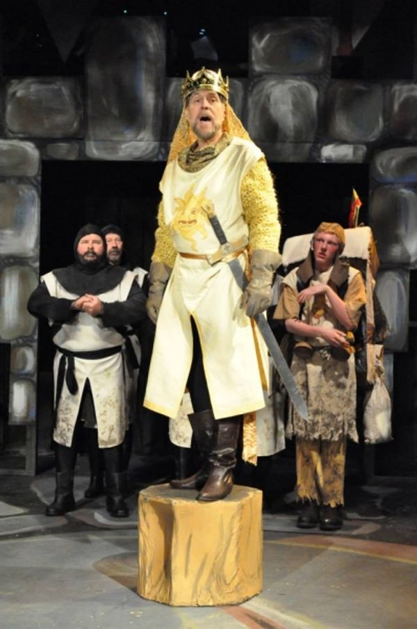 STEVE TARRY (Arthur), COLEMAN HAGERMAN (Patsy) and the Ensemble of Lakewood Playhouse Photo