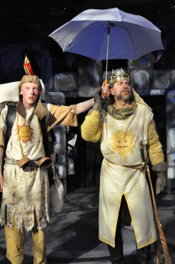 COLEMAN HAGERMAN (Patsy) and STEVE TARRY (Arthur) Photo