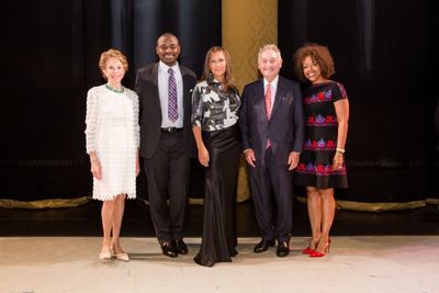 Joan Weill, Robert Battle, Vanessa Williams, Sanford Weill, and Gina Adams Photo