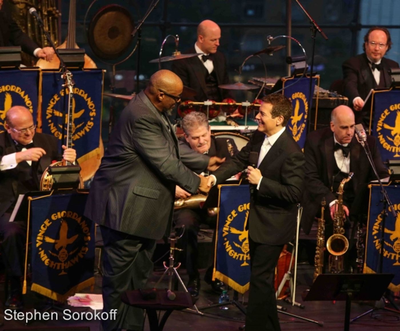 Photo Coverage: Michael Feinstein, Ann Callaway, and More Join Vince Giordano at Jazz at Lincoln Center  Image