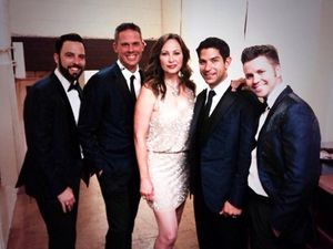 Linda Eder with The Company Men @ BroadwayWorld Linda Eder with The Company Men Photo