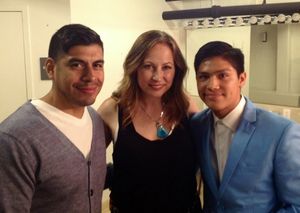 Cesar De Leon, Linda Eder and Johnny Ortiz @ BroadwayWorld Cesar De Leon, Linda Eder and Johnny Ortiz Photo