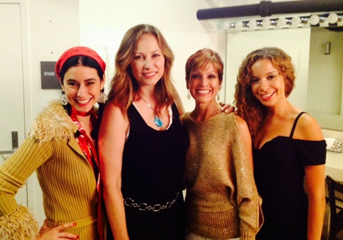 Sarah Spiegel, Linda Eder, Jill Marie Burke and Lexi Lawson at 