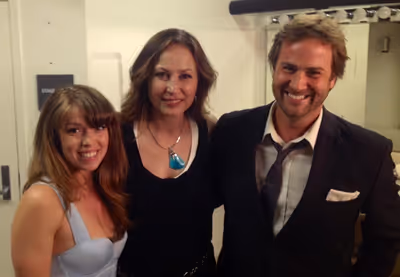  Linda Eder with James Mulligan & friend Photo