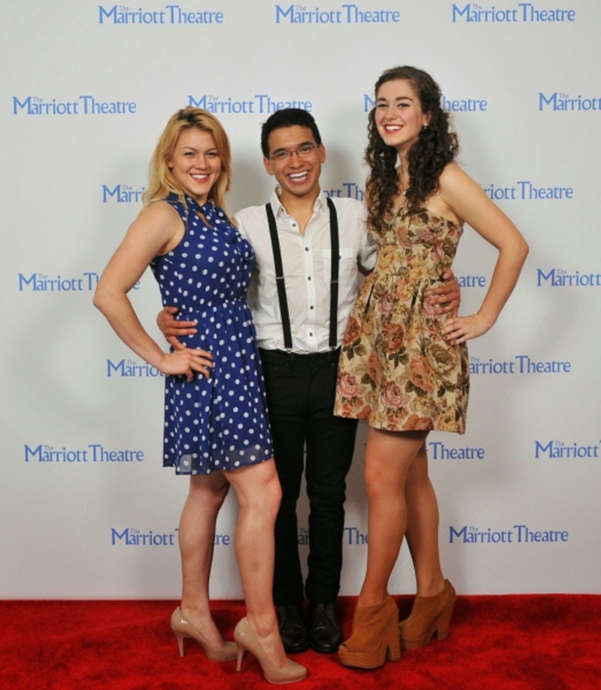 Betsy Stewart, Zachary Piser, Eliza Palasz at 