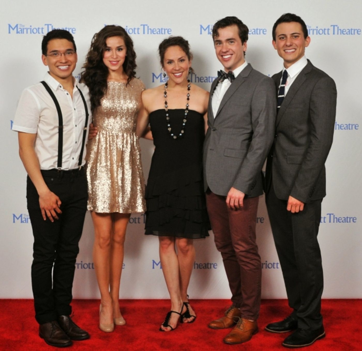 Photo Flash: Cast of Marriott Theatre's GODSPELL Celebrates Opening Night  Image