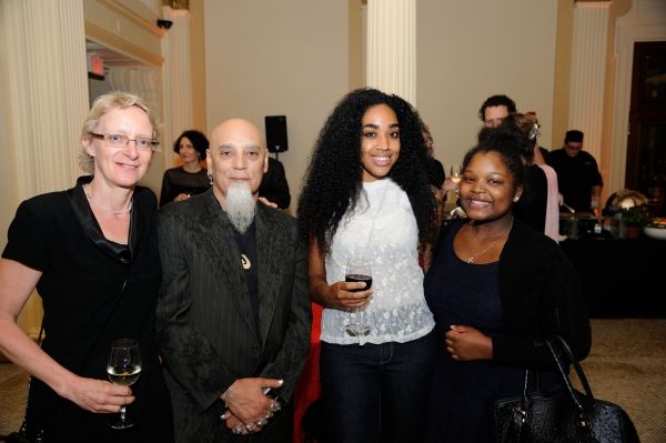 Susan Clausen, Bert Crenca and guests from AS220 Photo