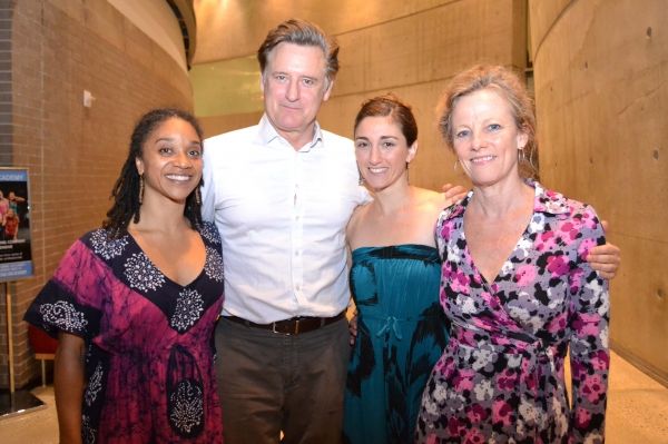 (L to R) Company members Samantha Speis, Bill Pullman, Alli Ross and Tamara Hurwitz P Photo
