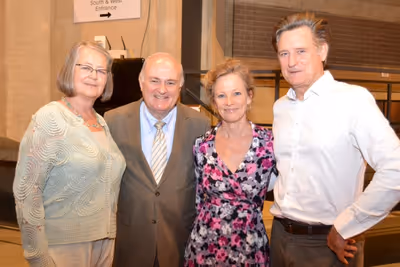 (L to R) Diane Robinson Knapp, George Washington University President Steven Knapp, T Photo