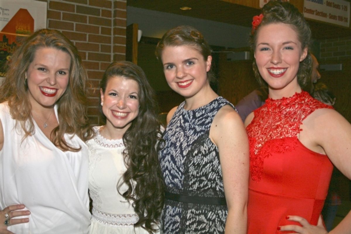 Ali Rose Harton, Allsun O''Malley, Gillian Mariner Gordon and Mia Aguirre at 